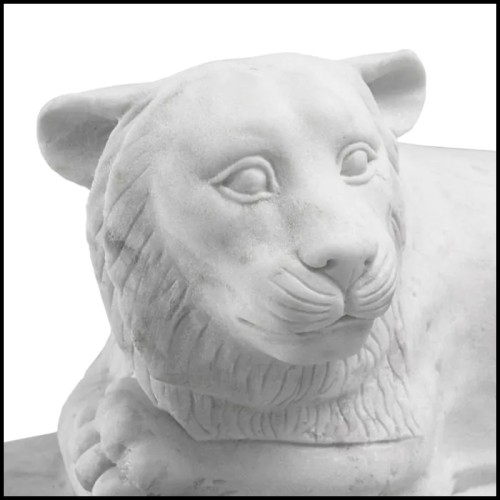 Reclining Lion Object - Eichholtz