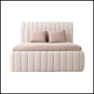 Cadre de lit 24 - Sycamore | Bed Frame Eichholtz - Sycamore - Eichholtz Sycamore bed frame with sleek design - Pacific Compagnie