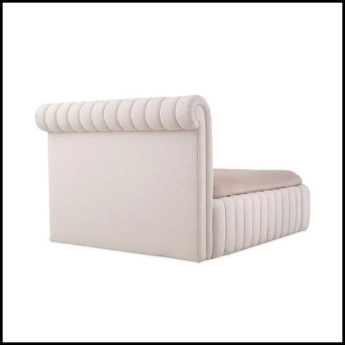 Cadre de lit 24 - Sycamore | Bed Frame Eichholtz - Sycamore - Sycamore wood bed frame with sturdy construction - Pacific Compagn