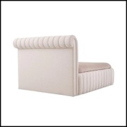 Cadre de lit 24 - Sycamore | Bed Frame Eichholtz - Sycamore - Sycamore wood bed frame with sturdy construction - Pacific Compagn
