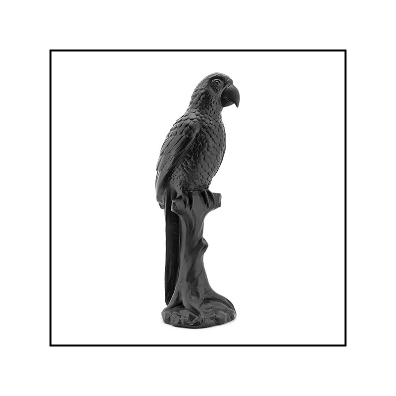 Sculpture 162-Black Parrot