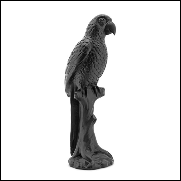 Sculpture 162-Black Parrot