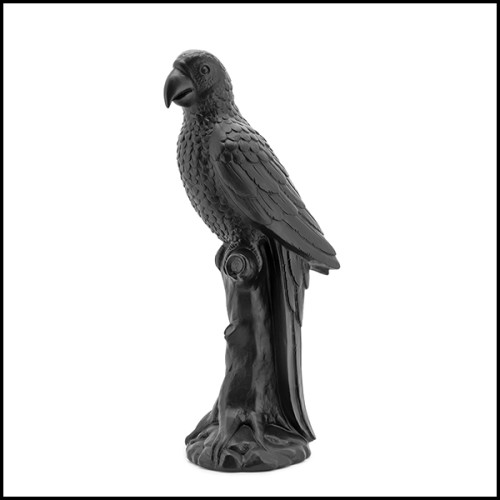 Sculpture 162-Black Parrot
