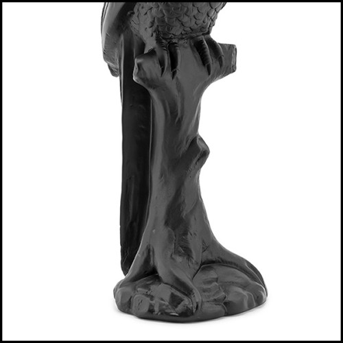 Sculpture 162-Black Parrot