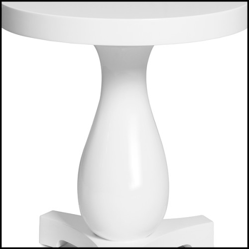 Table d'Appoint 145-Droppy Blanc