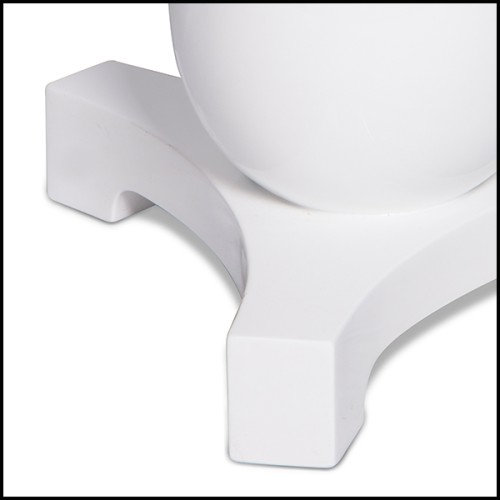 Table d'Appoint 145 - Droppy Blanc - Design Pacific Compagnie.