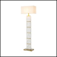 Lampadaire 24 - Newton Marble - Moderne Pacific Compagnie.