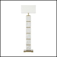 Lampadaire 24 - Newton Marble - Intérieur Pacific Compagnie.
