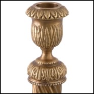 Candle Holder  24 - Carnier - Vintage Brass - Pacific Compagnie.
