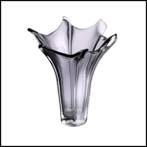 Vase 24 - Sutter Grey, élégant - Pacific Compagnie.
