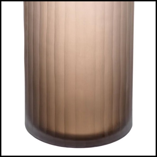 Vase 24 - Haight S Brown, minimaliste - Pacific Compagnie.