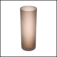 Vase 24 - Haight M Brown, marron - Pacific Compagnie.