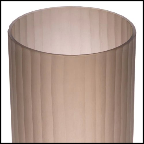 Vase 24 - Haight M Brown, céramique - Pacific Compagnie.
