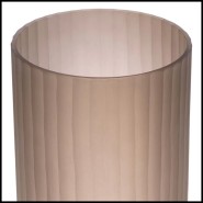 Vase 24 - Haight M Brown, céramique - Pacific Compagnie.