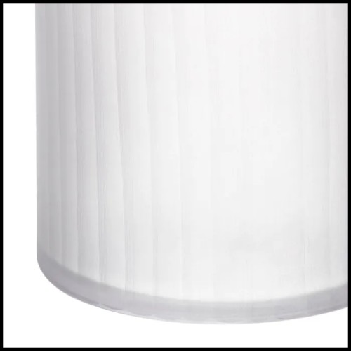 Vase 24 - Haight S White, blanc - Pacific Compagnie.