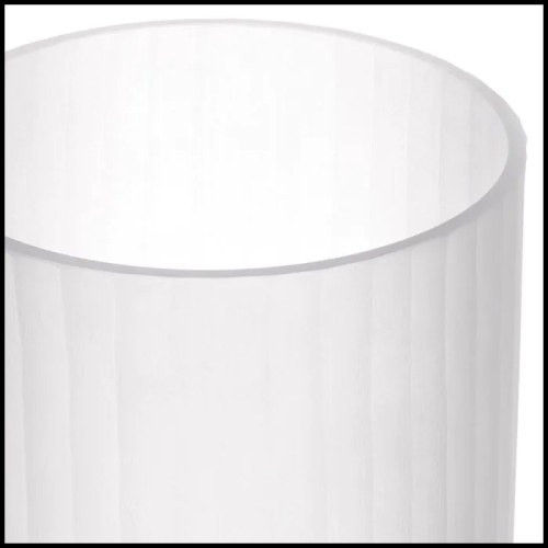 Vase 24 - Haight S White, petit - Pacific Compagnie.