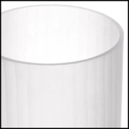 Vase 24 - Haight S White, petit - Pacific Compagnie.