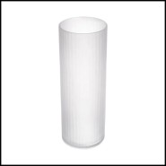 Vase 24 - Haight M White, blanc - Pacific Compagnie.