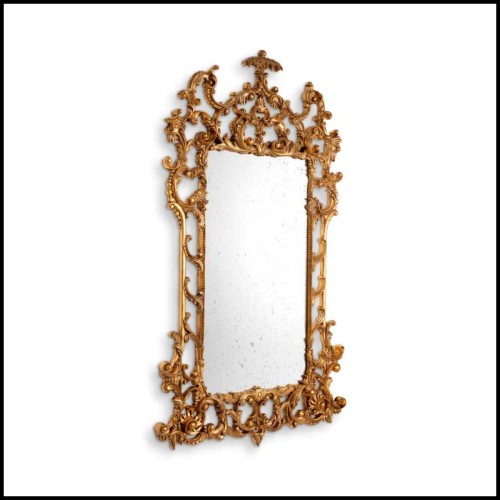 Miroir 24 - Rococo, Eichholtz, mural, salon - Pacific Compagnie.