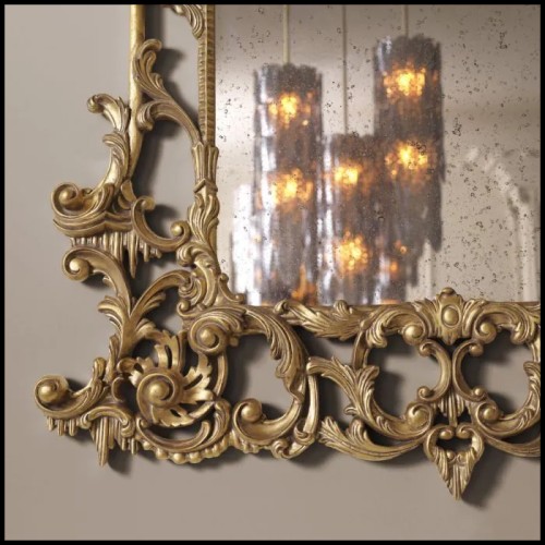 Miroir 24 - Rococo, Eichholtz, antique, gold - Pacific Compagnie.