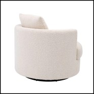 Fauteuil pivotant 24 - Félix, cuir - Pacific Compagnie.