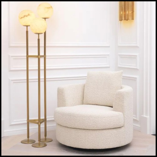Fauteuil pivotant 24 - Félix, style - Pacific Compagnie.