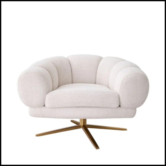 Fauteuil Pivotant 24 - Sunset - Sleek and versatile swivel armchair for daily use - Pacific Compagnie.