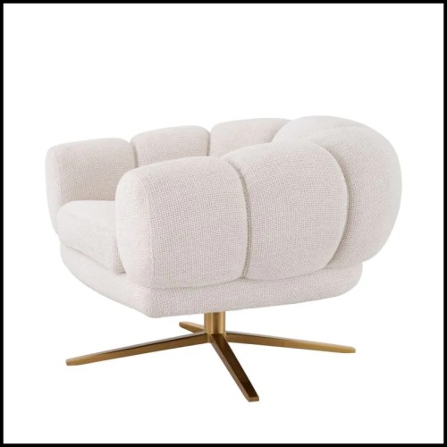 Fauteuil Pivotant 24 - Sunset - Stylish swivel chair for living room decor - Pacific Compagnie.