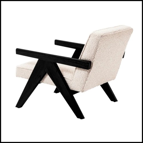 fauteuil 24 - Greta - fauteuil 24 - Greta armchair with sleek lines - Pacific Compagnie.