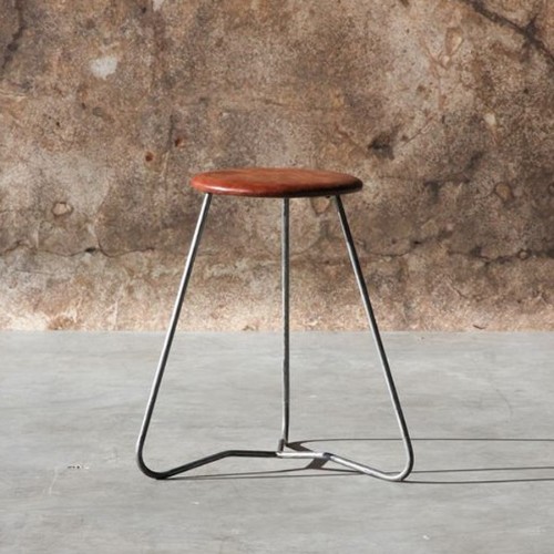 Tabouret 09 - Belga - Style vintage - Pacific Compagnie.