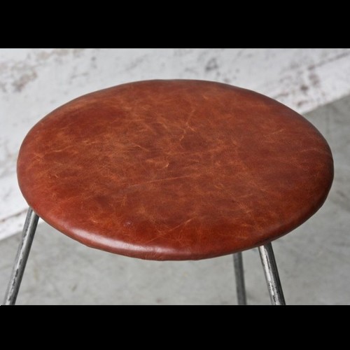 Tabouret 09 - Belga - Assise bois - Pacific Compagnie.