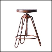 Tabouret 09 - Recasted - Assise ergonomique - Pacific Compagnie.