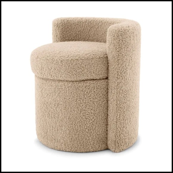 Tabouret 24 - Arcadia sand - Pacific Compagnie.