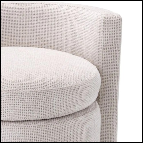 Arcadia White Stool - Eichholtz