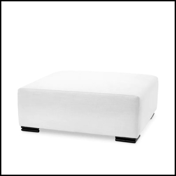 Pouf 24 - Clifford white, pin - Pacific Compagnie.