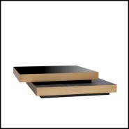 Table basse 24 - Shelton, bois - Pacific Compagnie.