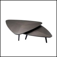 Table basse 24 - Lauren lot de 2, ensemble - Pacific Compagnie.