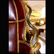 Chaise 120 - Alligator - Pièce unique - Pacific Compagnie.