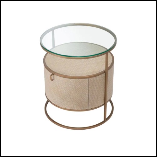 Table de Chevet 24 - Napa Valley - Tiroir pratique - Pacific Compagnie.