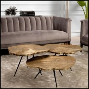 Table basse 24 - Quercus lot de 3 - Lot personnalisable - Pacific Compagnie.