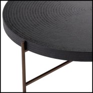 Table basse 24 - Nikos - Bronze texturé - Pacific Compagnie.