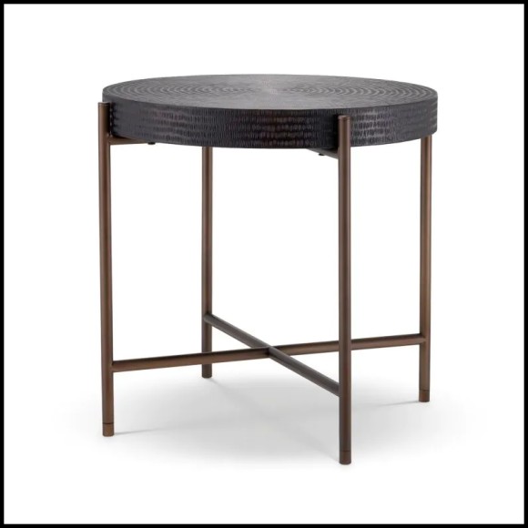 Table d'appoint 24 - Nikos - Finition artisanale - Pacific Compagnie.