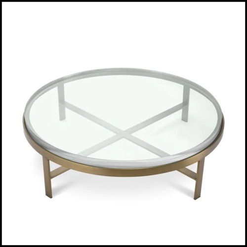 Table basse 24 - Hoxton - Métal noir - Pacific Compagnie.