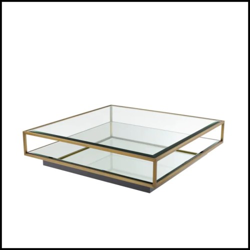 Table basse 24 - Tortona L - Style industriel - Pacific Compagnie.