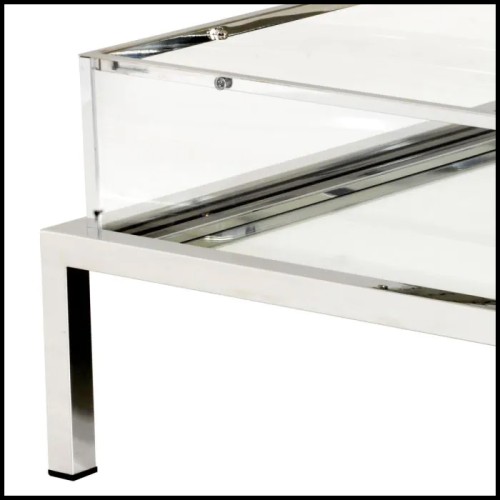 Table basse 24 - Superia - Plateau rectangulaire - Pacific Compagnie.