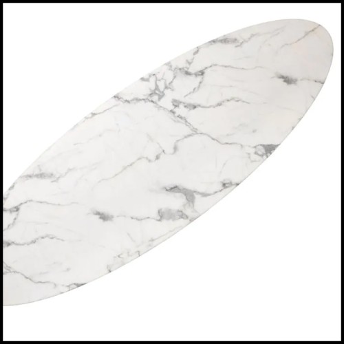 Table basse 24 - Aurore - Pieds métal - Pacific Compagnie.