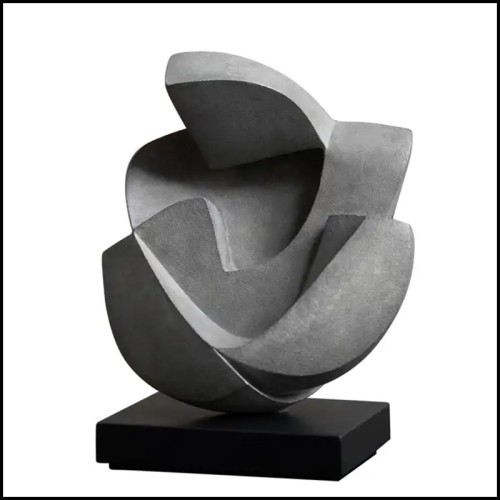 Sculpture 190-Human Love Bronze Gris