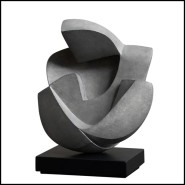 Sculpture 190 - Unconditional Love XS Bronze Gris - Artisanat bronze - Pacific Compagnie.