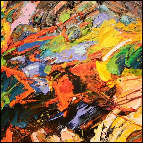 Peinture PC - Mon Vexor - ALT text: Contemporary "Mon Vexor" composition with textured details, suits minimalist interiors - Pac