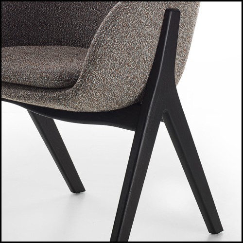 Chaise 163 - Oprah Ash Dark - Confort - Pacific Compagnie.